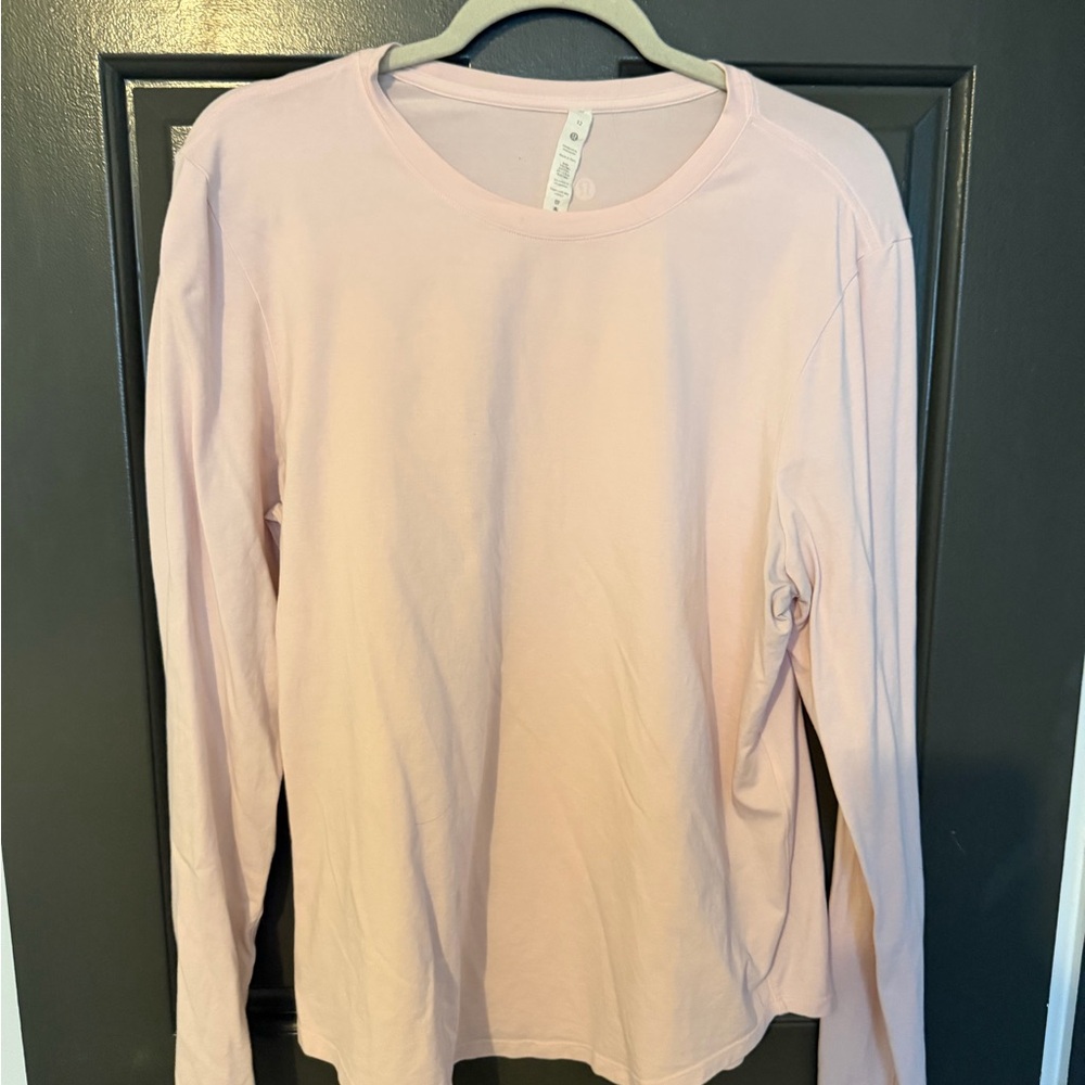 Lululemon strawberry milkshake long sleeve love tee